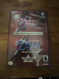 The legend of Zelda Nintendo game cube