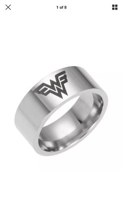 Wonder Woman Stainless Steel Ring