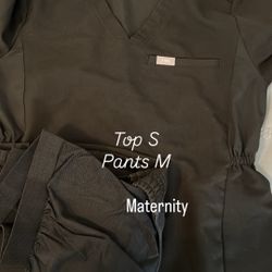 Figs Maternity Pants And Shirt 