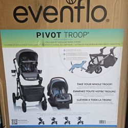 Evenflow Pivot Troop Stroller