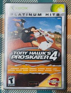 Tony Hawk Pro Skater 4 (Microsoft Xbox) Platinum Hits Edition Tested G772