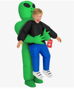 Inflatable alien costume