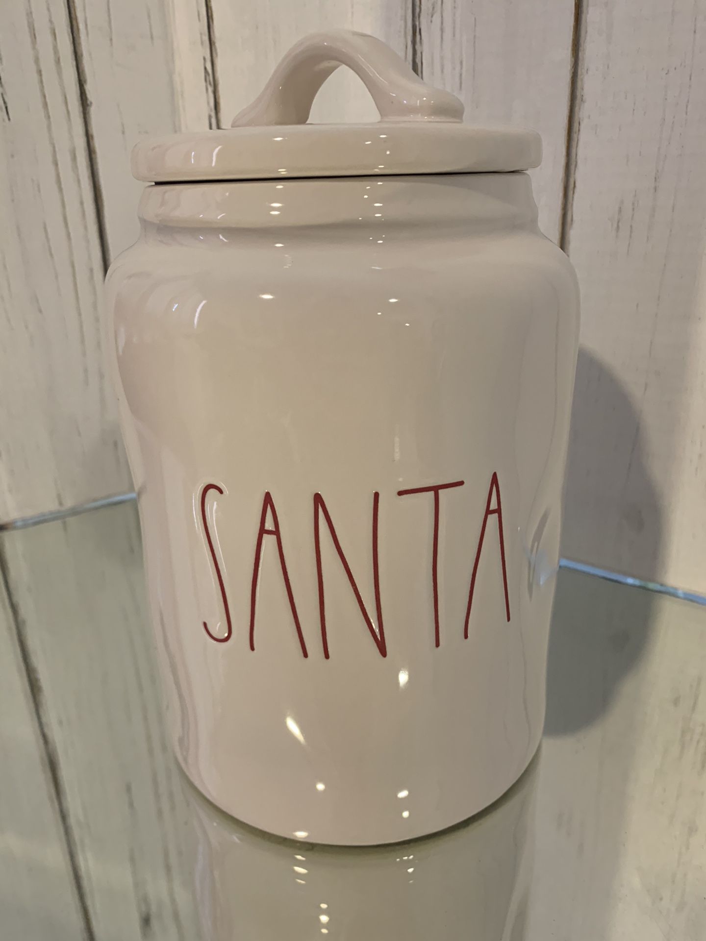 Rae Dunn SANTA Canister