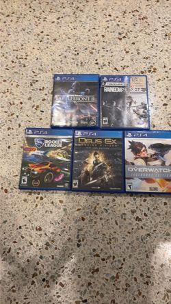 5 PS4 games
