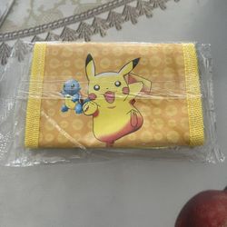 BRAND NEW Pickachu Wallet  Vintage 