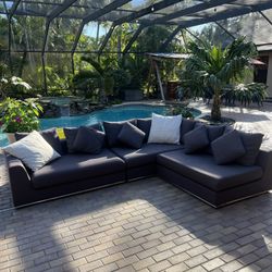 Grey Sectional Couch 🚚 Delivery Available 