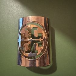 Tory Burch Gold Logo Cuff