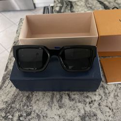 Louis Vuitton Black Match Sunglasses