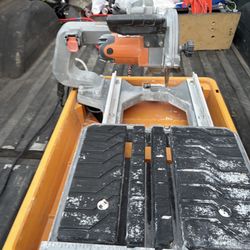 Rigid 8 Inch Tile Saw Wet Saw
