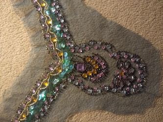 Embroidery applique embellish