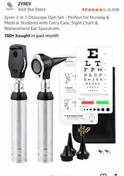 Otoscope and Ophthalmoscope - Brand New