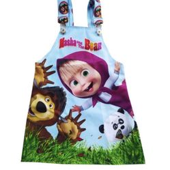 Vestido Masha Y Oso 