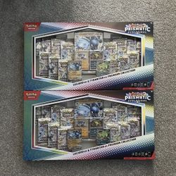 Lucario Ex & Tyranitar Ex Premium Collection Pokemon Prismatic Evolutions  