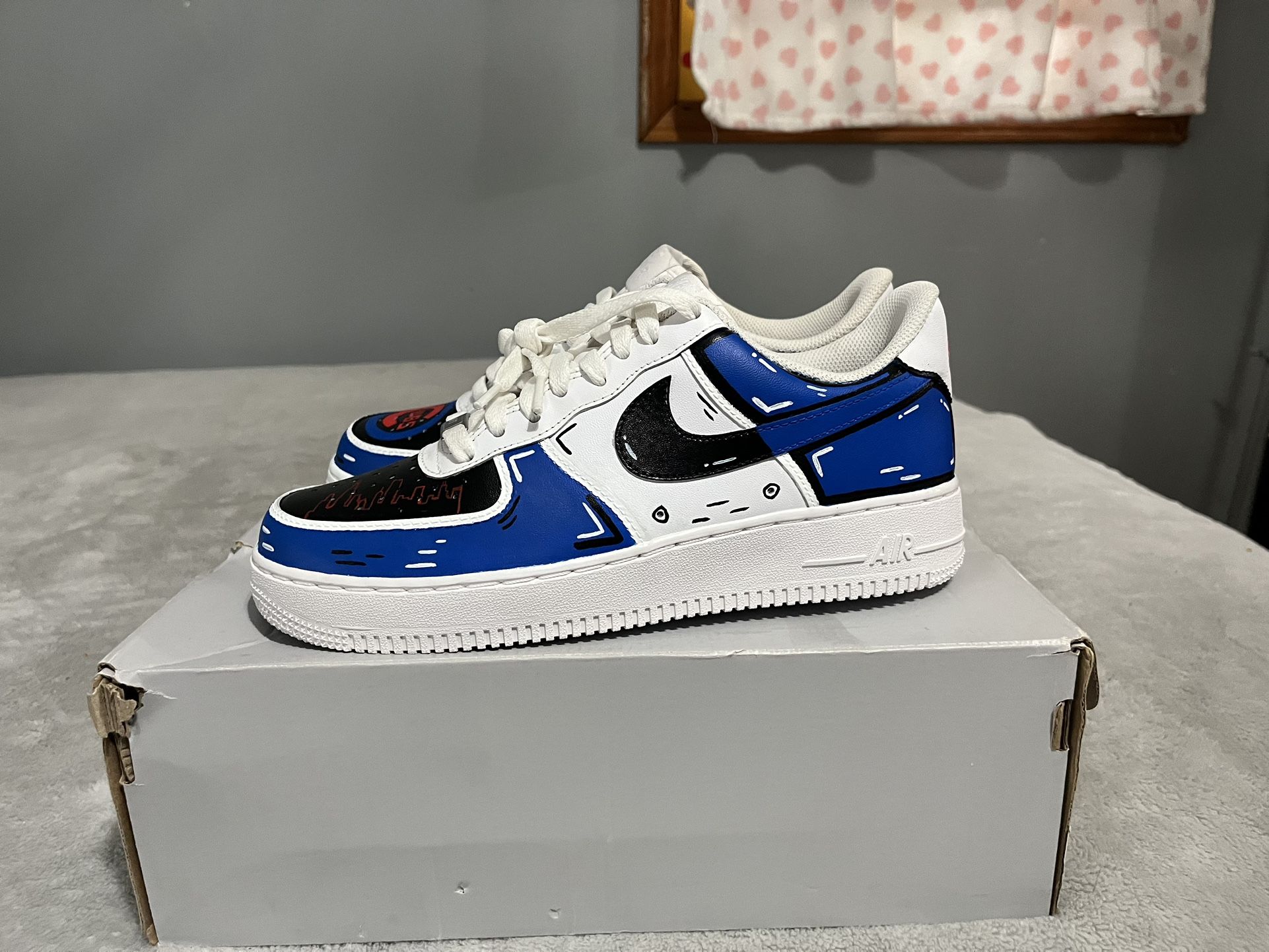 Custom Chicago Cubs Air Force 1