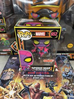 Funko Pop! Marvel Black Light Characters