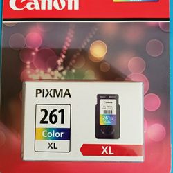 Canon ink Cartridge 261XL High-Yield Ink Cartridge Multicolor

New In Box