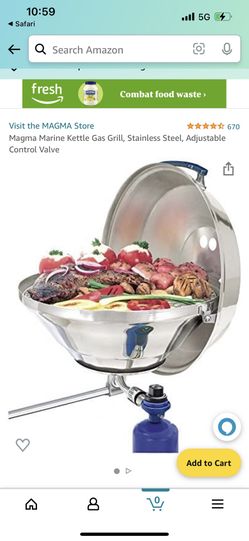 Magma Marine Kettle Gas Grill