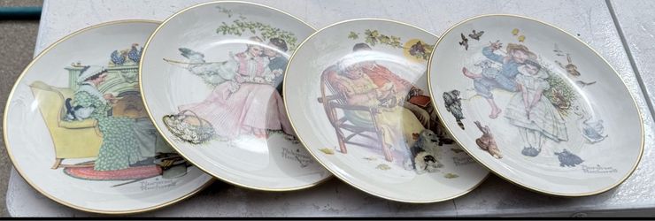 Norman Rockwell plates
