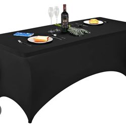 6 Ft Spandex Table Cover 