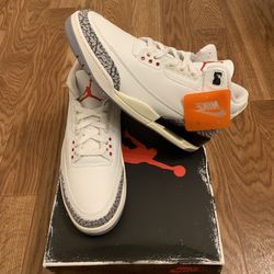 Jordan White Cement 3 Reimagined Size 11 Men