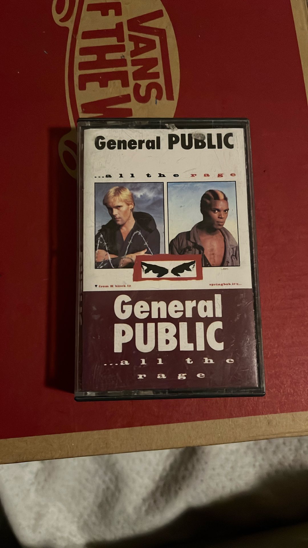 General Public Cassette Tape/ all The Rage
