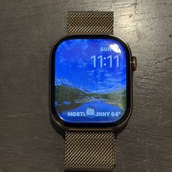 Apple Watch Series 11 46mm Gold Titanium GPS + Cellular