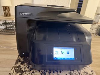 HP - OfficeJet Pro 8720 Wireless All-In-One Printer - new black and color cartridges