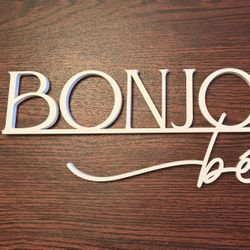 Baby shower Decoration- Bonjour Bébé