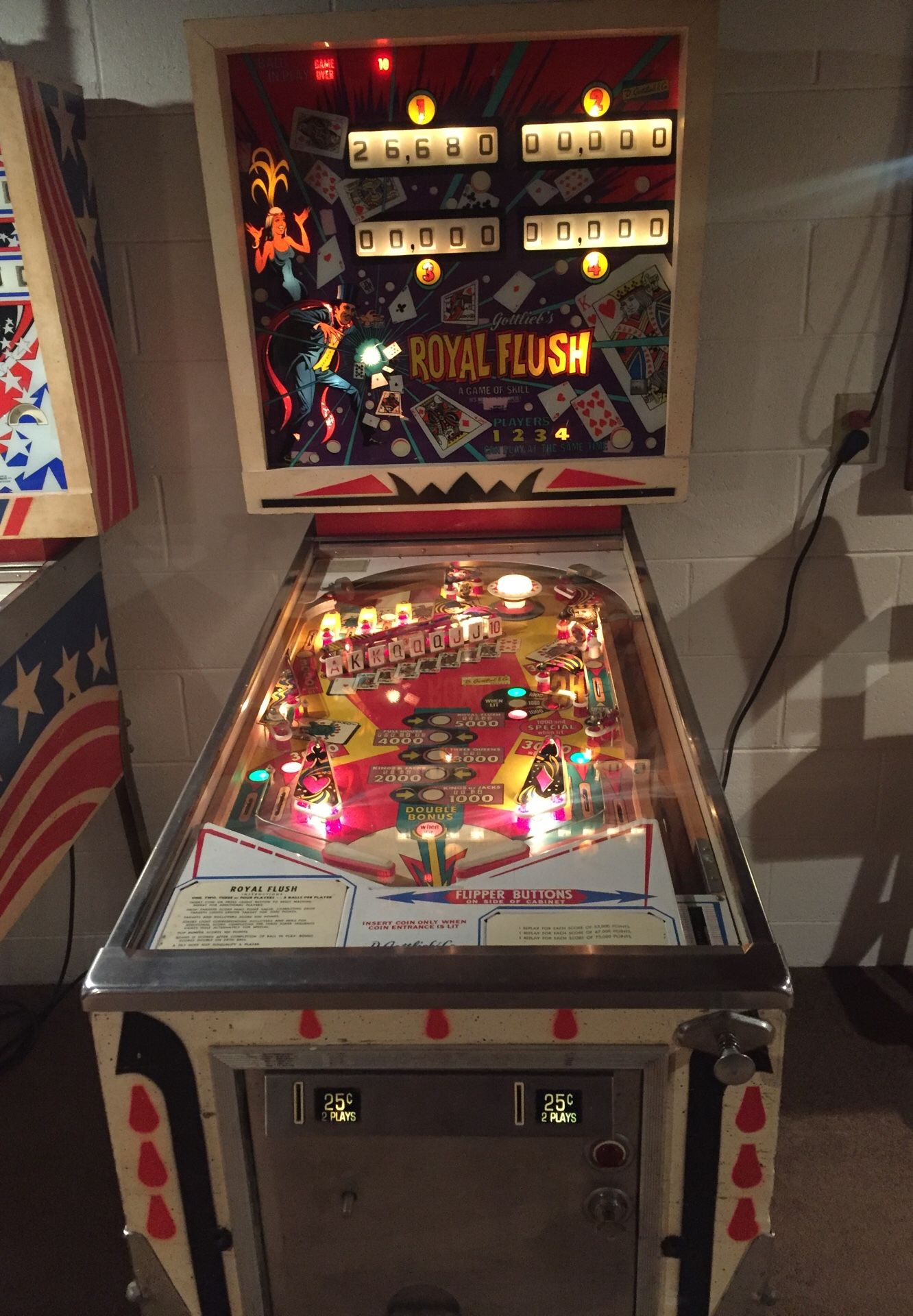 Pinball machine