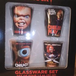 Chucky Shot Glasses Never Used
