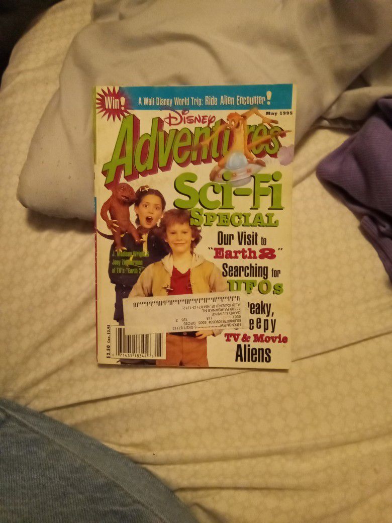 Disney Adventures sci-fi 1995