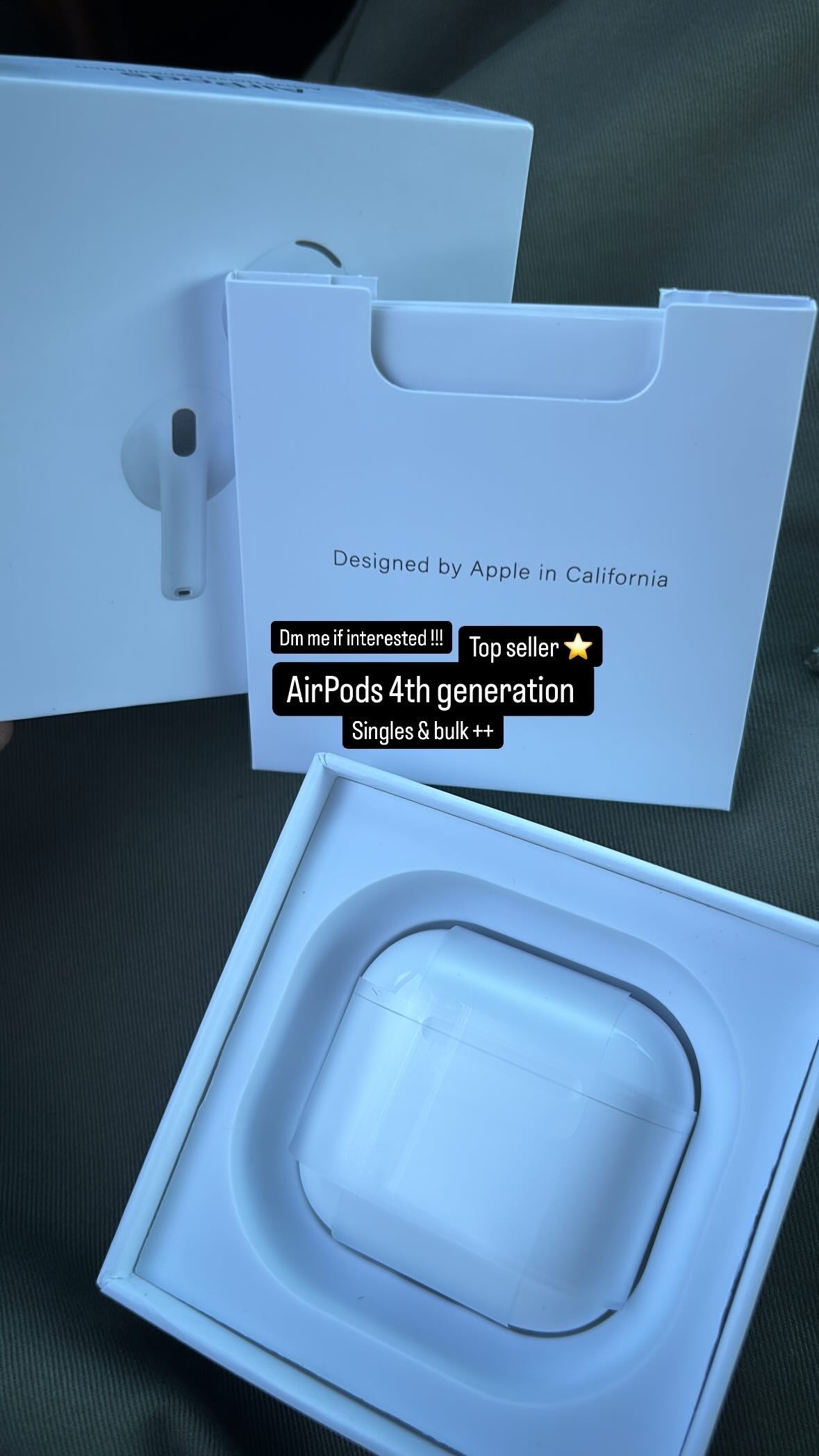 New Apple AirPods 4th