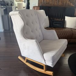 Nursery Works Microsuede Rocking Chair