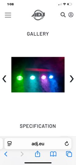 American DJ DOTZ TPAR lighting system