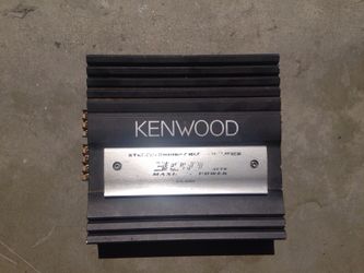 Kenwood amplifier