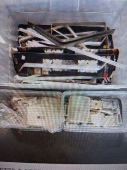 Box of Shelf Brackets & Accessories