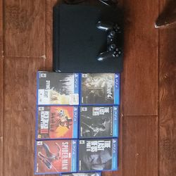 PS4 with Games 