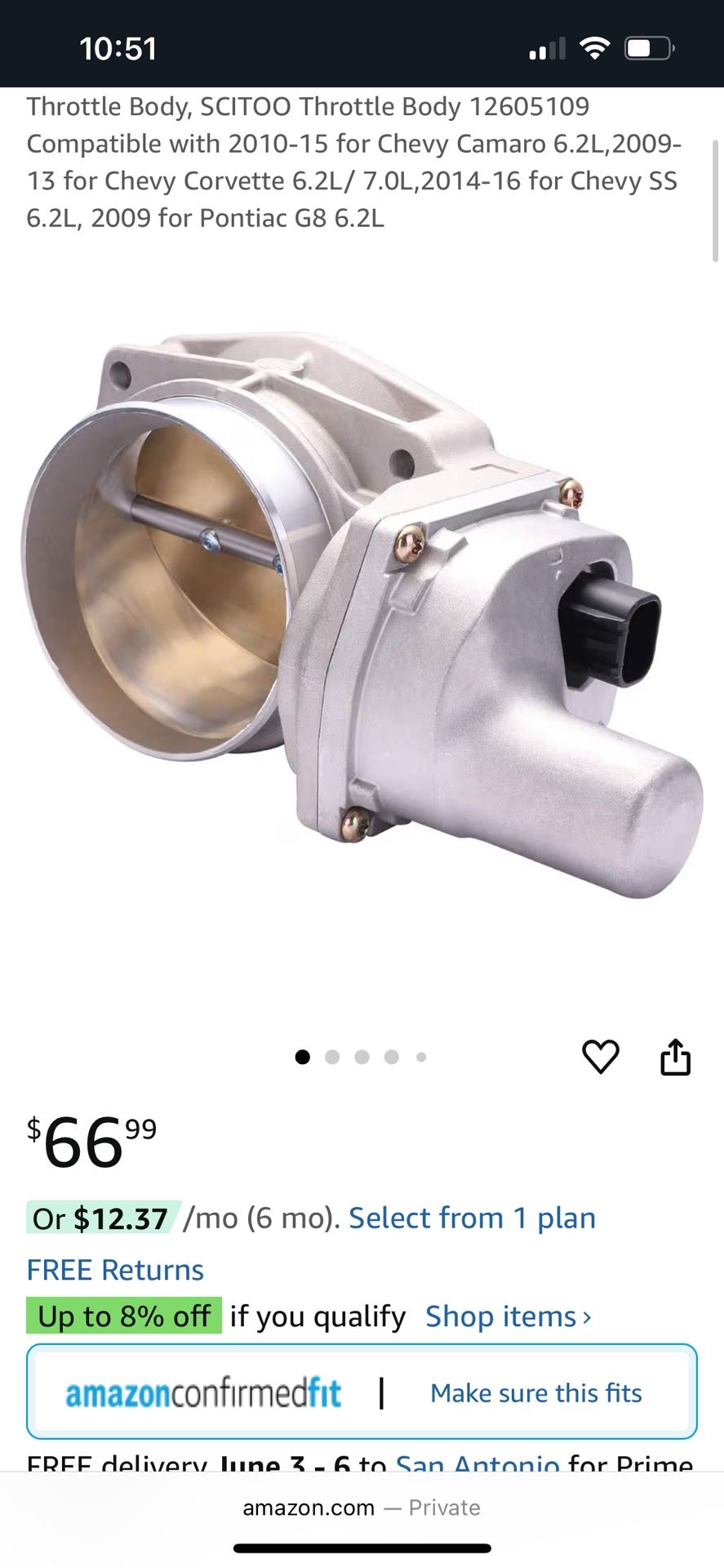 New Throttle Body