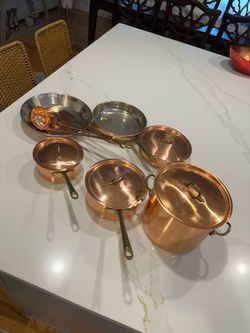 Korean copper pots and pans