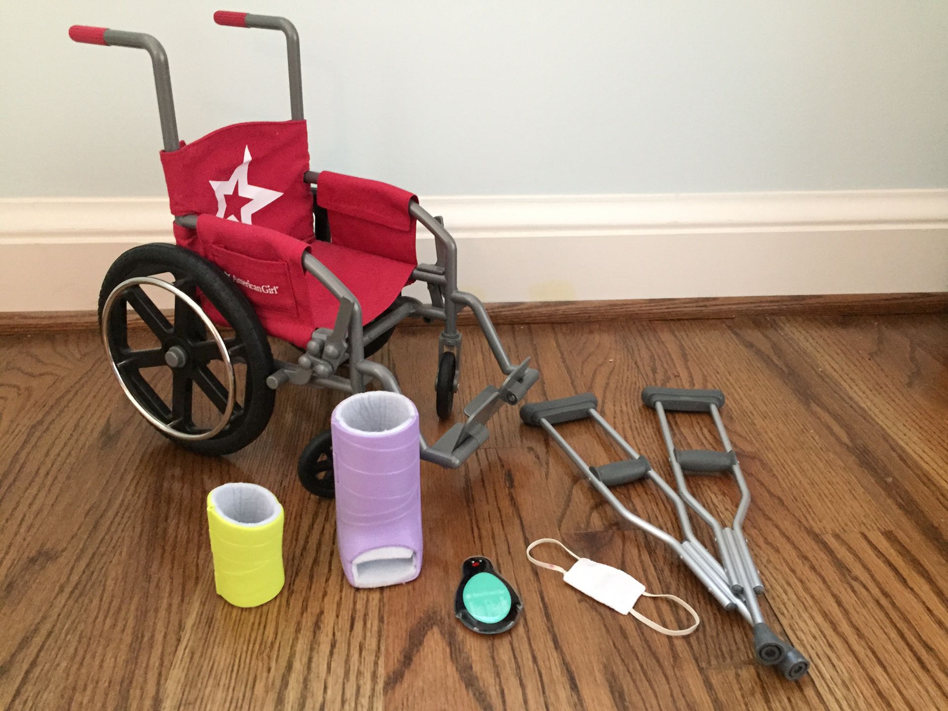 American Girl Wheelchair and Accessories