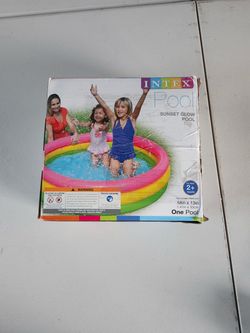 Intex Sunset Glow Inflatable Kids Pool