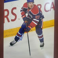 Connor McDavid signed photo