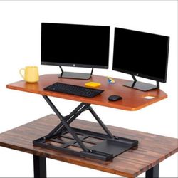 Corner Standing Desk Converter New Item Retail $250