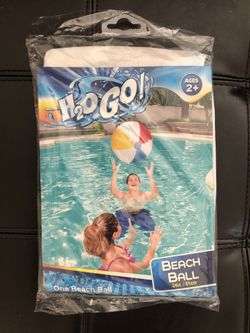 *BRAND  NEW * H2O  GO  24inch Beach Ball 