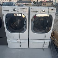 Lg Washer & Gas Dryer 