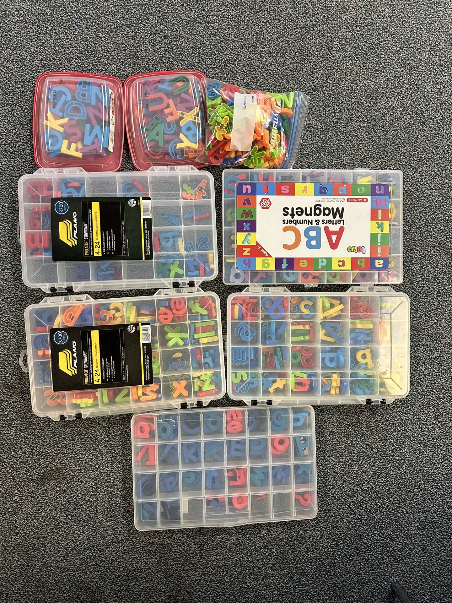 Magnetic letters Classroom