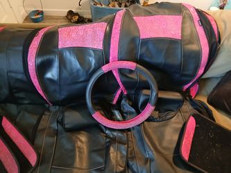 Seat cover set