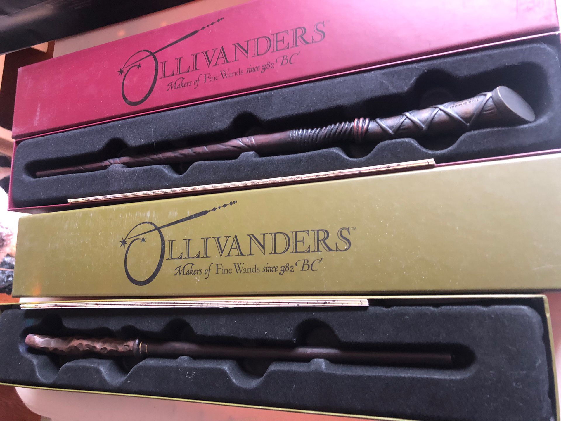 Harry Potter Wands From Universal 