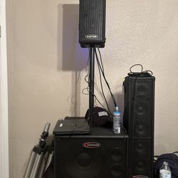 Harbinger & Kustom speakers 