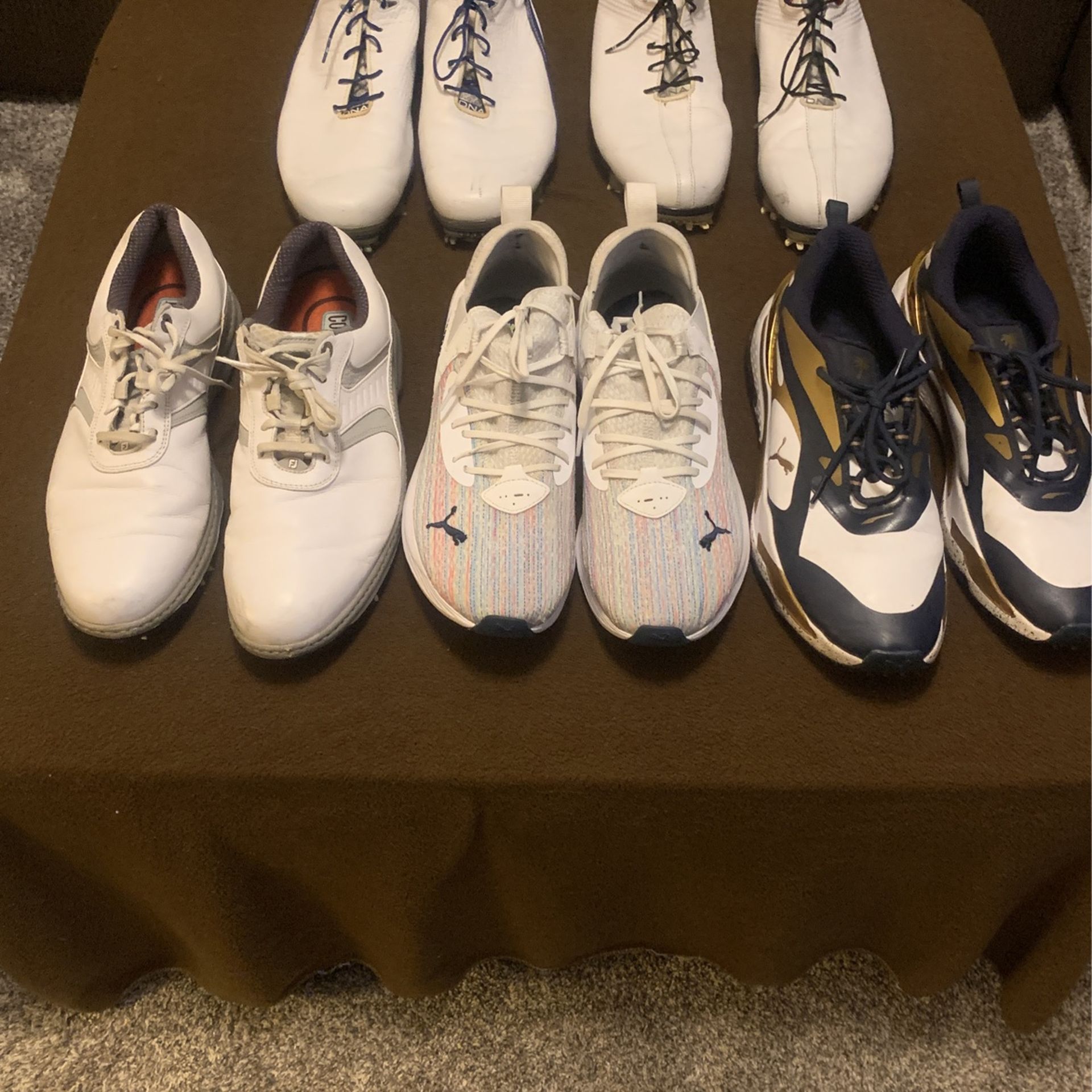 Golf Shoes 11.5  5  Pairs 